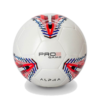 AlphaKeepers Мяч футбольный HYBRID PRO T5 GAME 83017C5 Белый